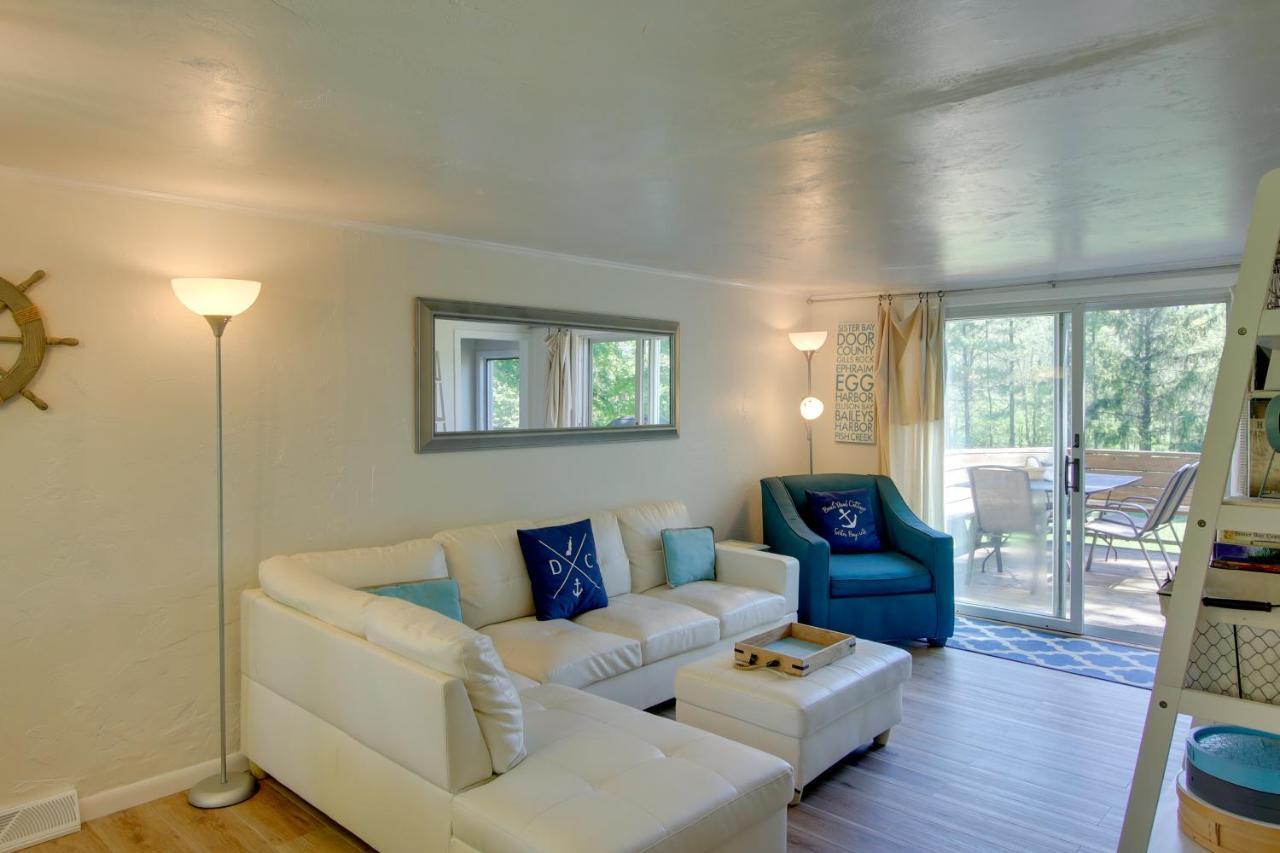 Updated Home With Deck 2 Mi To Sister Bay Beach! 外观 照片